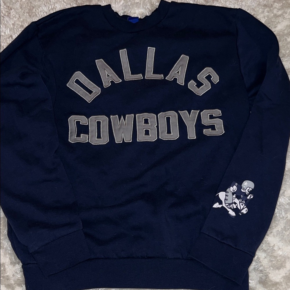 NFL Dallas Cowboys Navy Crewneck Sweater